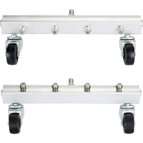 Car Bottom Water Washing Machine High Pressure Urban Road Washer Adjuatable Roller 4 Nozzle Cleaning Kit