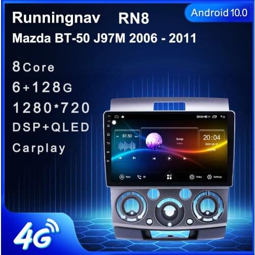 4G LTE Android 10.1 For Ford Everest/Ranger for mazda bt 50 2006-2010 Multimedia Stereo Car DVD Player Navigation GPS Radio