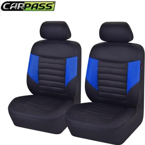 Car-pass Sandwich Car Seat Cover Set Universal Fit Most Vehicles Auto Seat Covers Car Accessories For Mazda Nissan Hyundai lada