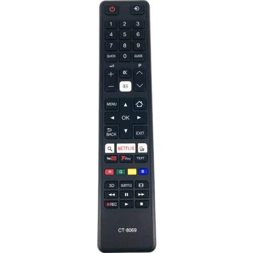 New Replacement CT-8069 Remote Control For TOSHIBA LCD LED TV 43L3653DB 43U6763DB 49U6663DB 49U6763DB 55U6663DB 65U6663DB