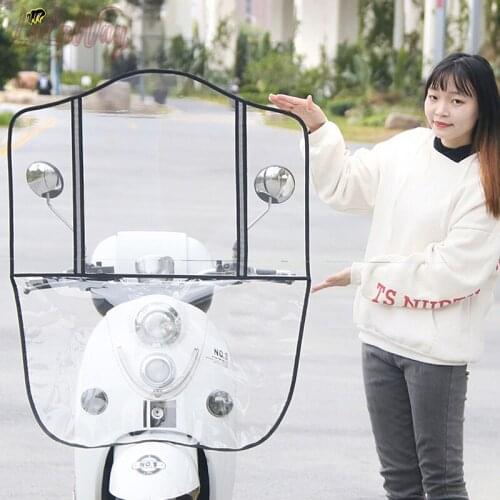 Adjustable Universal Bike Motorcycle Motorbike Windshield Windscreen Electric Motorcycle Tall Clear Replacement Windshield