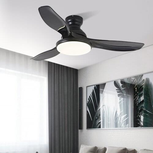 LED Modern Ceiling Fan Light Dining Room Home Lighting Fan Living Room Bedroom Ceiling Fans with Lights with Remote Control