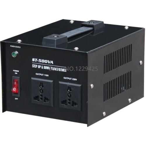 ST-500W 110V/220V Home-use Step Up Down Transformer Household Electrical Voltage Converter