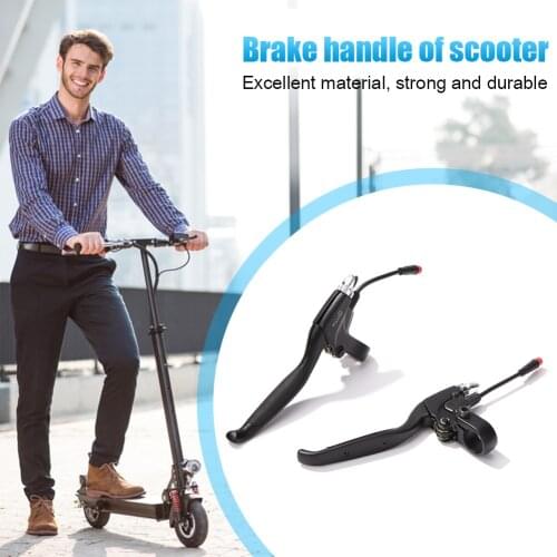 Alloy Motorcycle Brake Handle Electric Scooter Brake Lever Replacement Handle Clutch for KUGOO M4 Pro Bicycle Accessories
