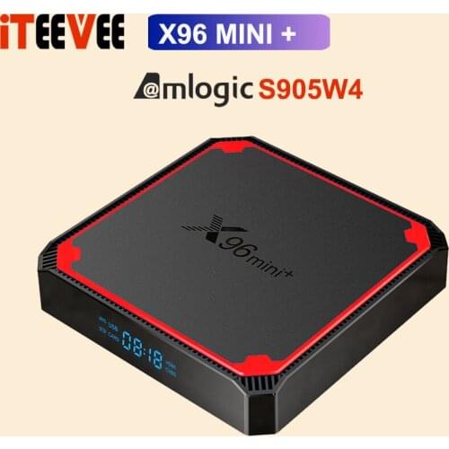 5PCS Android 9.0 Smart TV Box X96 Mini Plus Amlogic S905W4 4K Media Player X96mini Set Top Box 2.4G & 5G Wifi Google Youtube