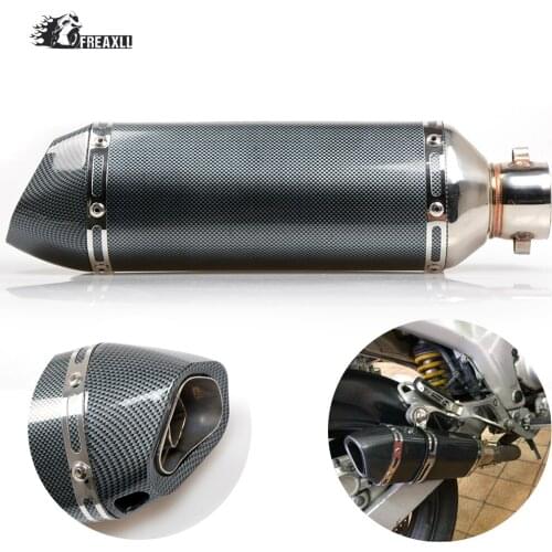 Universal Modified Motorcycle Exhaust Pipe Muffler Exhaust Moto Escape Universal Most motorcycle ATV Scooter For honda msx 125