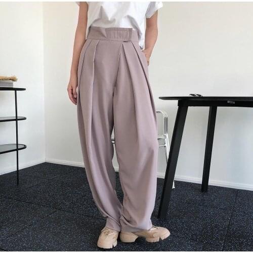 Woman new model viscose trousers