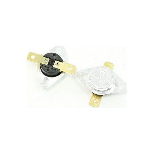 2 Pcs 110 Celsius Normal Close Thermostat Temperature Controlled Switches