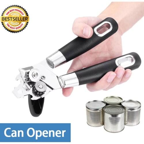 20.5*5.5*6cm Metal kitchen Can Opener Gadgets Manual Can Opener Side Cut Manual Can Opener Camping