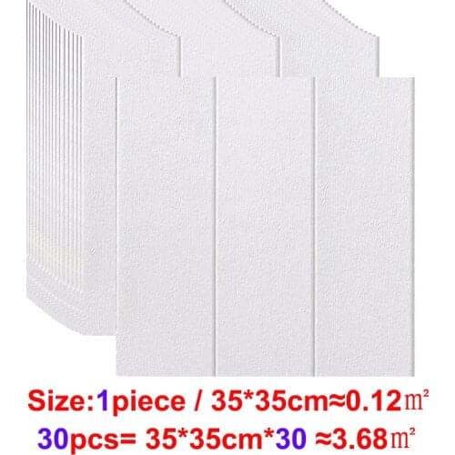 3d Wall Panel Stickers Living Room Brick Wallpaper for Kids Room Bedroom Home Decor Wall Covering Self Adhesive Wallpaper