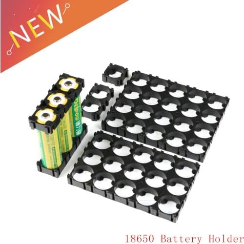 5Pcs 1/2/3/15/20P Cell 18650 Battery Holder Bracket DIY Cylindrical Batteries fixture Anti Vibration Case Storage Box Container