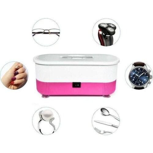 Glasses Washing Machine Ultrasonic Cleaning Machine 45000Hz High Frequency Vibration Wash Cleaner Washing Jewelry Glasses Watch