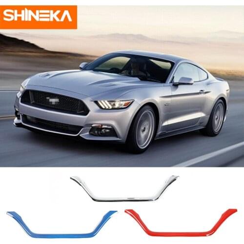 SHINEKA Car Stickers For Ford Mustang 2015-2016 Car Exterior Rear view light Decoration Stickers Accessories For Ford Mustang