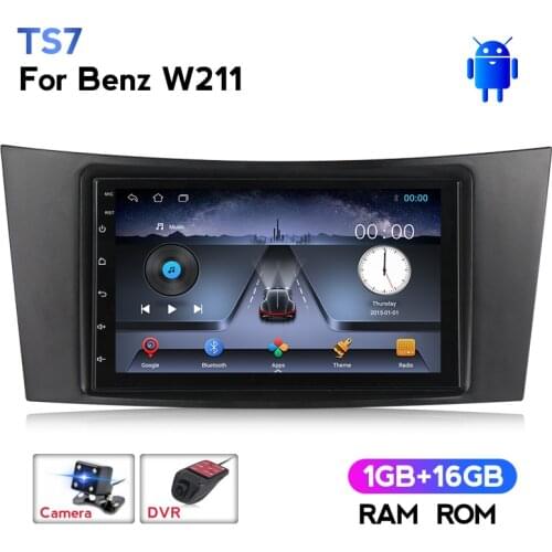 2din Android Car GPS Navigation Multimedia Radio For Mercedes Benz E-class W211 2002 - 2008 E200 CLS CLASS W219 E220 E300 E350