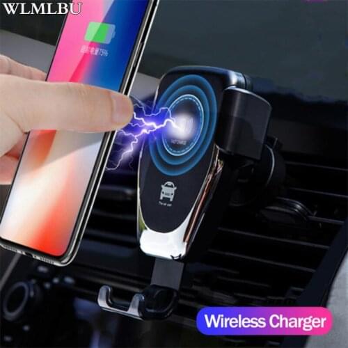 FAST 10W Wireless Car Charger Air Vent Mount Phone Holder For iPhone XS Max Samsung S9 Xiaomi MIX 2S Huawei Mate 20 Pro 20 RS
