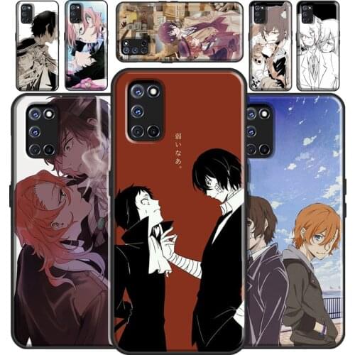 Bungou Stray Dogs Anime Case For OPPO A72 A52 A15 A91 A83 A3S A5S A5 A9 A53 A31 2020 F5 F7 Find X2 X3 Pro Cover
