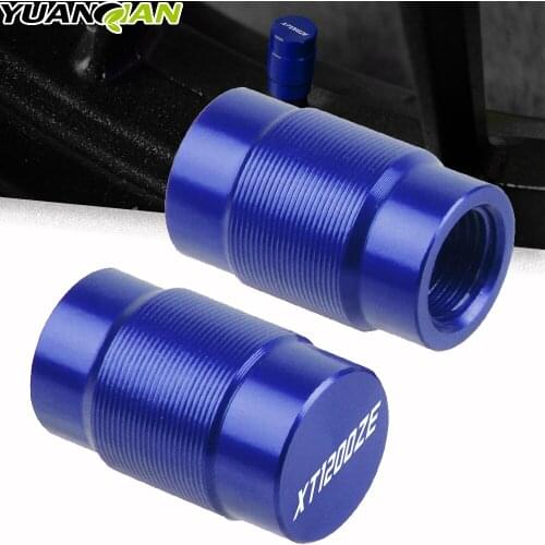 Motorcycle Accessories CNC Cover Wheel Tire Valve Stem Airtight Covers Cap For Yamaha SUPER TENERE XT1200ZE 2010-2017 XT 1200 ZE