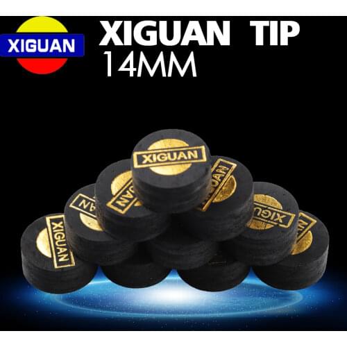 XIGUAN 14mm Pool Cue Tip 8 Layers High Quality Billiard Tips Professional Billiard Accessories For Champion