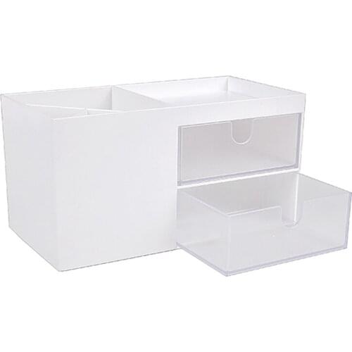 Makeup Organizer Large Capacity Cosmetic Storage Box Organizer Desktop Jewelry Nail Polish Makeup Drawer Container