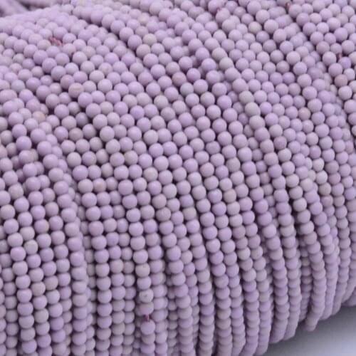 Natural Light Color Phosphosiderite Loose Round Beads 2.3mm