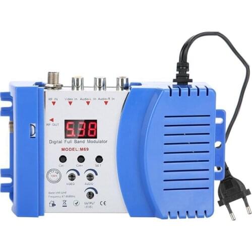Professional Digital Vhf Uhf Rf Modulator Av To Rf Avto Tv Converter Adapter