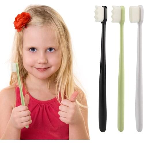 Environmentally Million Toothbrush Portable Ultra-fine Soft Toothbrush Deep Cleaning Bristle Brush For Oral Teeth Care Tools