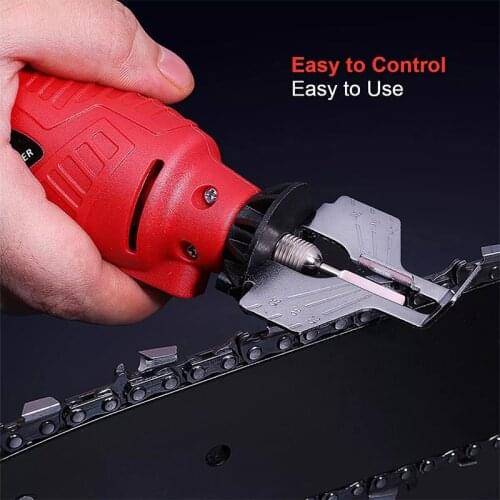 12V 55W Grinder Power Tool Handheld Saw Sharpening Machine for Chain Electric Mini Saw Power Tool Set станок для заточки цепи