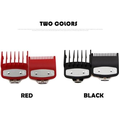 For Wahl Hair Clipper Guide Comb Cutting Limit Combs 2pcs Set Standard Guards Attach Parts Electric Clippers Accessories