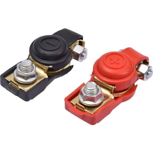 2PCS Universal Heavy Duty Car Vehicle Quick Connector Cable Clamp Clip Car Connection Terminal Battery Terminal Car Accessories