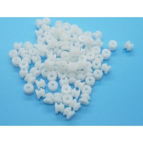 5.82A Motor Small Pulley Diameter 5.8mm/ 2mm Shaft Hole Plastic Gear Motor Pulley DIY Model Toy Accessories 100pcs/lot