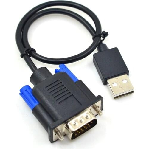 VGA Virtual Display Adapter DDC EDID Dummy Plug Headless Ghost Display Emulator Lock plate 1920x1080@60Hz With USB Power Support