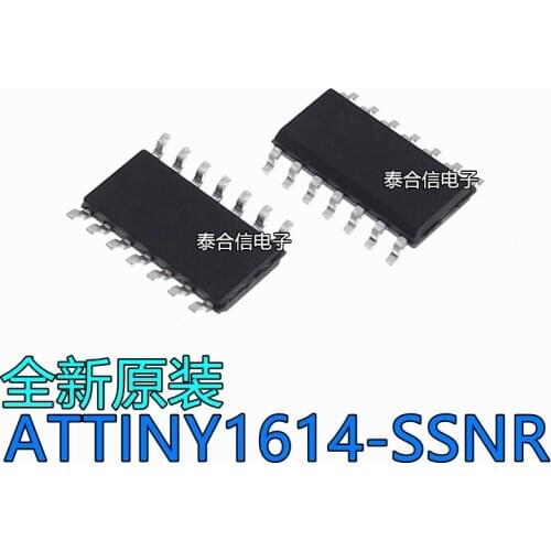Free Shipping 10pcs/lot ATTINY1614-SSNR ATTINY1614 SOP-14 In Stock
