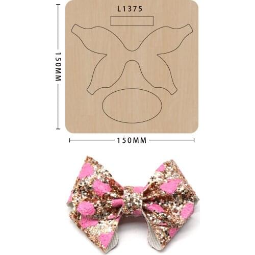 Diy Bowknowt Wooden Cutting Dies New Knife Mold For Scrapbook Clipboard Making Decor Supplies Dies Mould Template