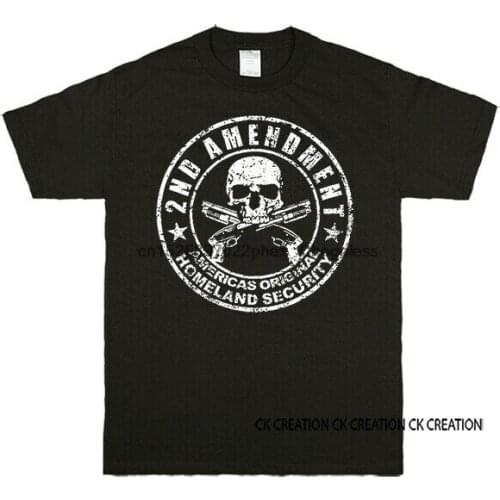 The Second amendment Graphic T-shirt Tank Top 3 4 Sleeve Raglan