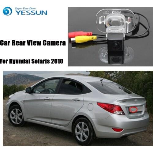 YESSUN Car Parking Camera For Hyundai Solaris 2010~2015 Reversing Park Camera Rear Camera HD CCD Night Vision
