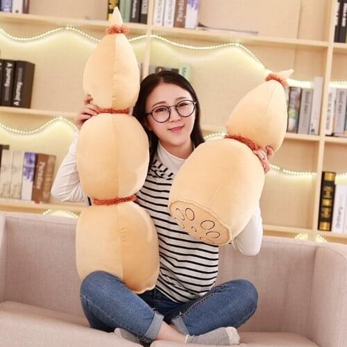 Kawaii simulation vegetable pillow cartoon long pillow doll plush toy holding sleeping doll 33inch 85cm DY50581