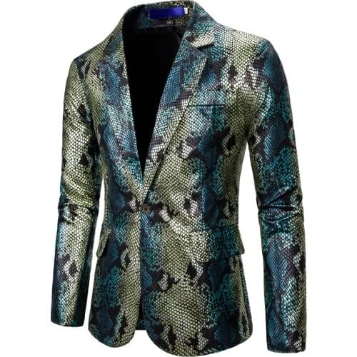 Suit Men Casual Jacket Gold Blazer Suits for Men African Blazer Men Clothing Coats Men Slim Suit Jacket Fit Fashion