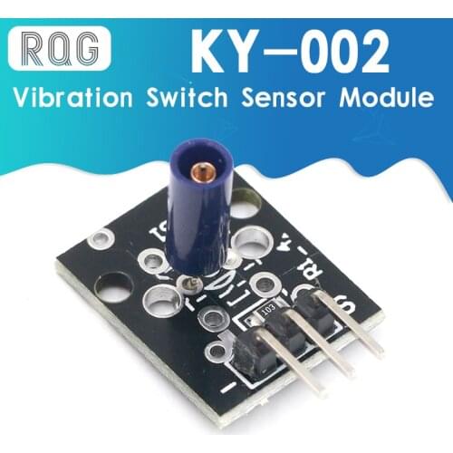 3pin KY-002 SW-18015P Shock Vibration Switch Sensor Module for arduino Diy Kit