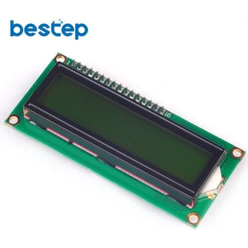 LCD1602+I2C LCD 1602 module Yelow Green screen IIC/I2C for arduino LCD1602 Adapter plate