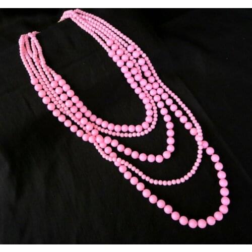 New Arrival Necklace, Statement Necklace, Necklace Layers Acrylic Beads Collars For Women