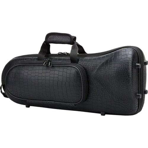 Professional Trumpet Bag Oxford with Soft Cotton Bag Hard Foam Case Lightweight Design for Brass Instrument