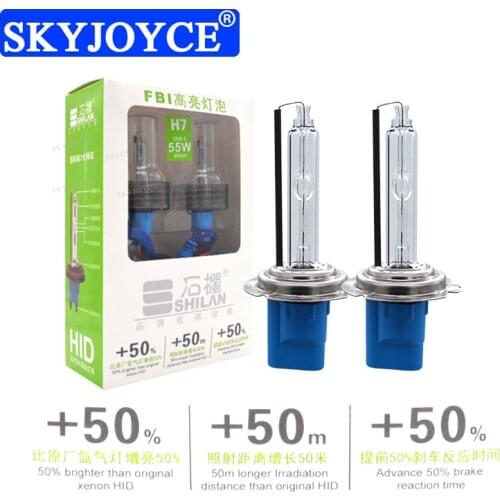 SKYJOYCE Premium AC 55W Xenon H1 H3 H7 H11 HB3 HB4 9012 D2H 35W 5500K Car Headlight Bulb For Hylux DLT Fast Bright Ballast Kit