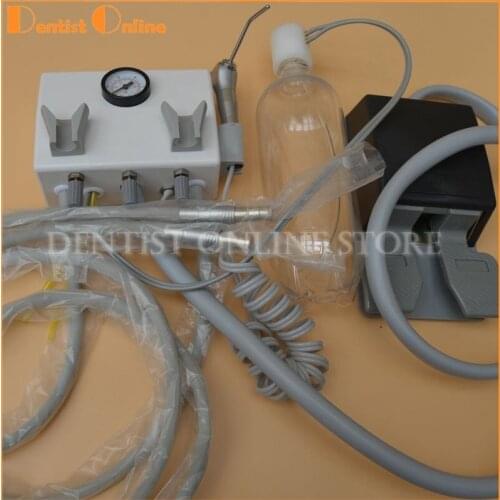 Dental Wall Hanging Turbine Unit 2H Triplex Syringe Plastic Shell Water Bottle