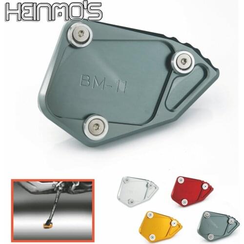 Scooter Foot Side Kickstand Pads Stand Extension Support Plate For BMW Motorcycle R1200GS R 1200GS 1200 GS Adventure 2008-2014