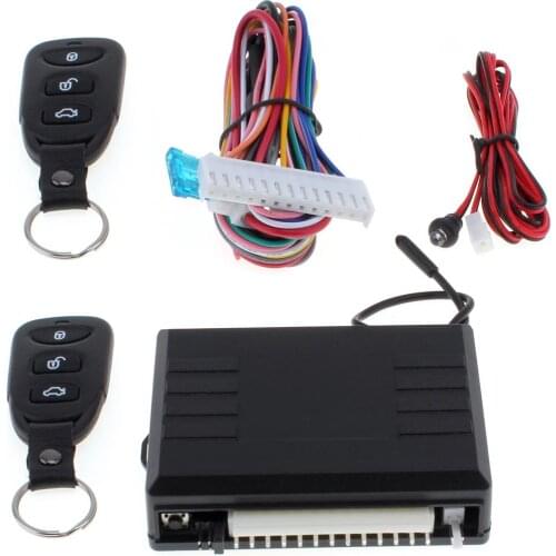 Universal Car Alarm Systems Auto Remote Central locking Kit Door Lock Vehicle Keyless Entry System with Remote Control