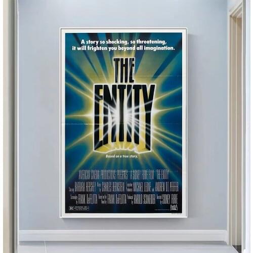 V0510 The Entity Vintage Classic Movie Wall Silk Cloth HD Poster Art Home Decoration Gift