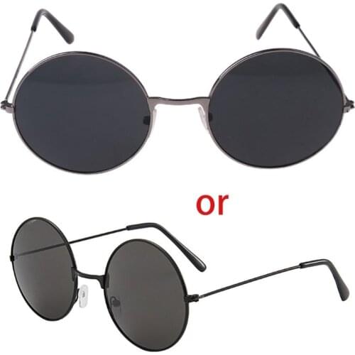 Vintage Round Sun Glasses New Fashion Candy Vintage Round Mirror Sunglasses UV 400