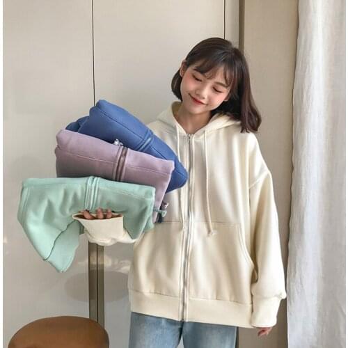 YUAZHOQI Women's Sweaters With A Zipper