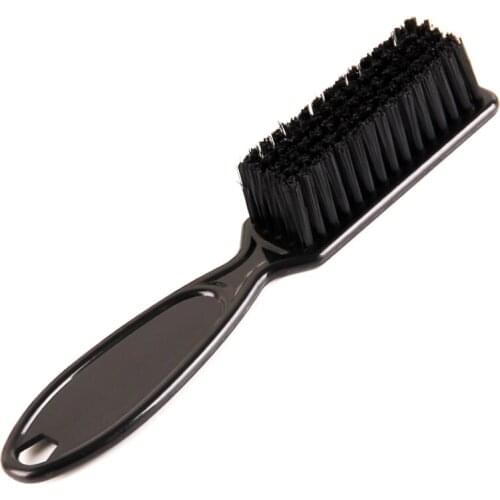 1pcs Soft Hair Dust Brush Broken Hair Cleaning Brush Vintage Oil Head Brush with Nylon Handle for Hair Care Styling Tool