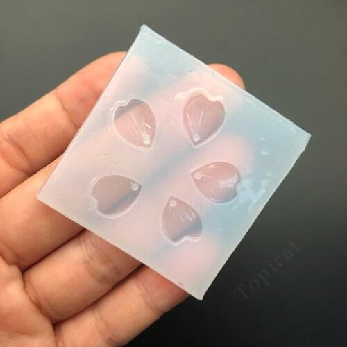 1pcs New Cherry Blossom Petal Pendant Silicone Mold Resin For DIY Jewelry Accessories Making